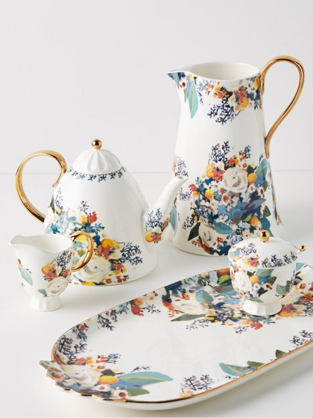 Botanical Teapot by Anthropologie